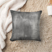 動揺してなヴィンテージの黒の灰色の汚いパステル クッション (ブランケット)