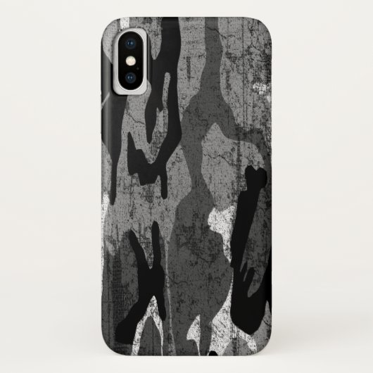 動揺してな北極迷彩柄 Case-Mate iPhoneケース (裏面)