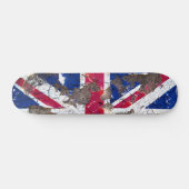 動揺してな国家-イギリス(スケートボード) スケートボード (横)