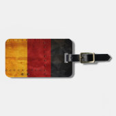 動揺してな国旗|ドイツ ラゲッジタグ (正面横)