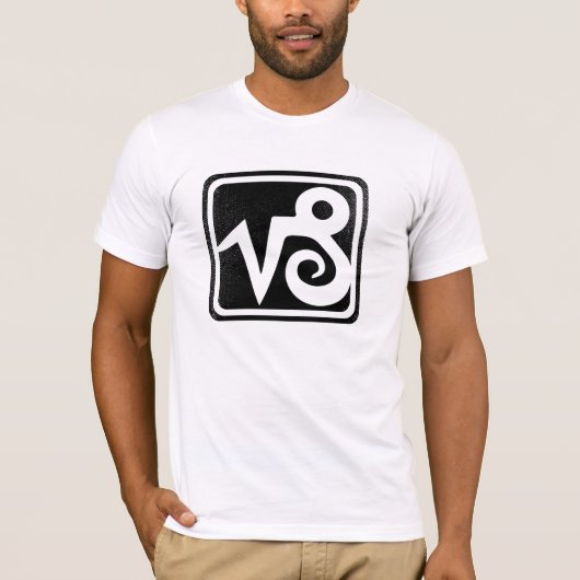 動揺してな山羊座の占星術のな記号 Tシャツ (正面)
