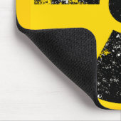 動揺してな放射の記号 マウスパッド (コーナー)