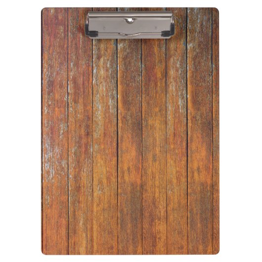 動揺してな木製板 クリップボード (正面)