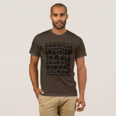 動揺してな父の日のTシャツ Tシャツ (正面フル)