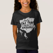 動揺してな石の登山のワイシャツのレトロのヴィンテージのワイシャツ Tシャツ (正面)