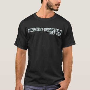 動揺してな神と可能な代表団 Tシャツ