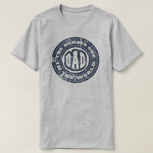 動揺してな第1パパのTシャツ Tシャツ (デザイン正面)