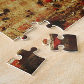 動揺してな米国旗のパズル ジグソーパズル (側面)