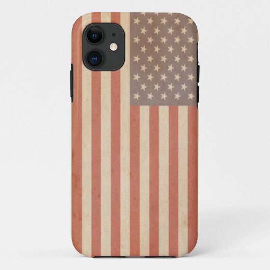 動揺してな米国旗のiphoneの場合 Case-Mate iPhoneケース (裏面)