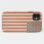 動揺してな米国旗のiphoneの場合 Case-Mate iPhoneケース (裏面(横))