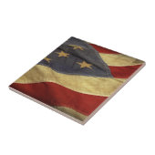 動揺してな米国旗 タイル (側面)