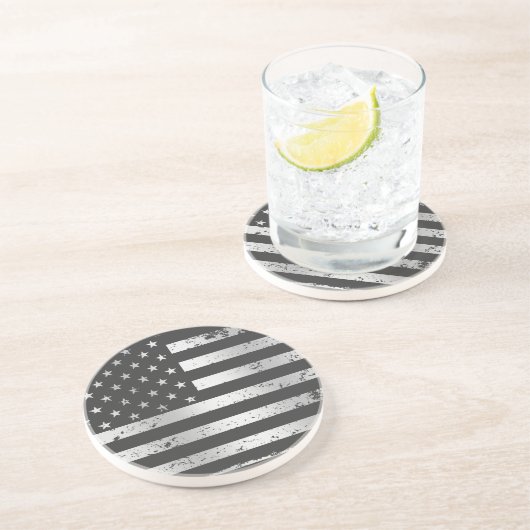 動揺してな米国旗IIのコースター コースター (側面)