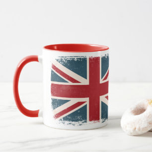 動揺してな英国国旗のイギリスの旗のコーヒー・マグ マグカップ