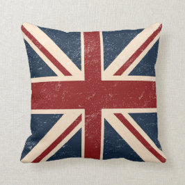 動揺してな英国国旗のイギリスの旗の装飾用クッション クッション