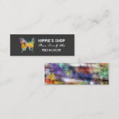 動揺してな蝶 スキニー名刺 (正面/裏面)