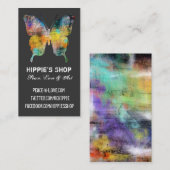 動揺してな蝶 名刺 (正面/裏面)