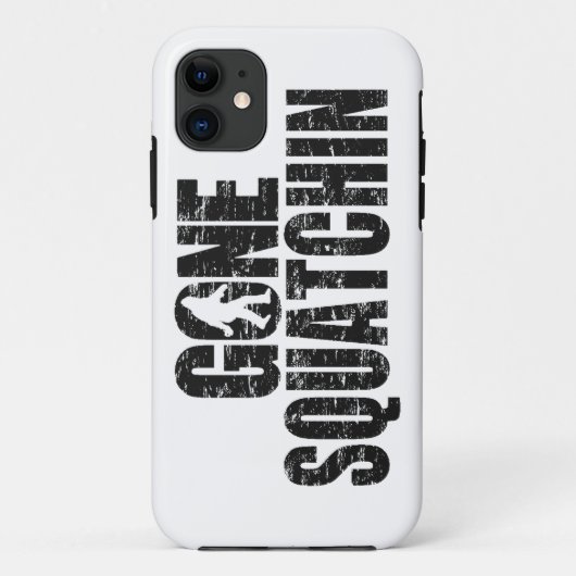 動揺してな行ったSquatchinのiPhone 5の場合 Case-Mate iPhoneケース (裏面)