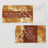 動揺してな西部のテーマの名刺 名刺 (正面/裏面)