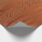 動揺してな銅の金属質10 ラッピングペーパー (角)