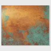 動揺してな銅の金属質23 ラッピングペーパー (フラット)