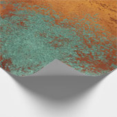 動揺してな銅の金属質23 ラッピングペーパー (角)