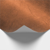 動揺してな銅の金属質2 ラッピングペーパー (角)