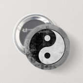 動揺してな陰陽の記号ボタン 缶バッジ (正面&裏面)