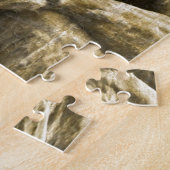 動揺してな青銅色の彫像オーギュスト・ロダン思想家 ジグソーパズル (側面)