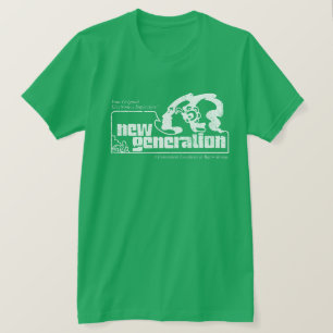 動揺してな"新しい世代"のティー Tシャツ