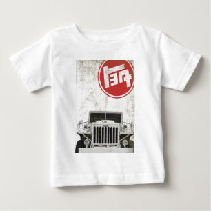 動揺してなAK10 -赤 ベビーTシャツ