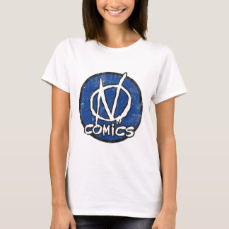 動揺してなNComicsのロゴ Tシャツ