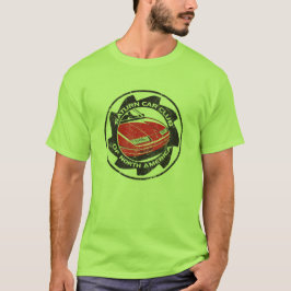 動揺してなSCCNAは緑のTシャツを記録しました Tシャツ