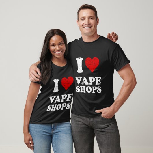 動揺してアウトグランジスタイルI愛Vapeショップ Tシャツ (ユニセックス)