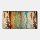 動揺してグランジユニーク風化色彩の鮮やか木 デスクマット (正面)