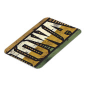 動揺してグランジ岩 マグネット (左側)