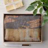 動揺してグランジ擦り付き錆の質感DIYデコ 薄葉紙 (ギフト)