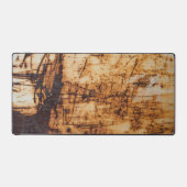 動揺してグランジ茶 デスクマット (正面)