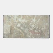 動揺してグランジScratched Rockテクスチユニークャ デスクマット (正面)