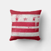 動揺してコロンビア州旗 クッション (裏面)