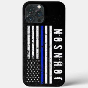 動揺してスタイル警パーソナライズされた察旗名 iPhone 13 PRO MAXケース