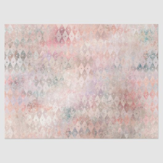 動揺してダイヤカラフルモンドのパターンの切り離し 薄葉紙 (正面)