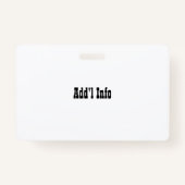 動揺してテキサス州州旗 バッジ (裏面)