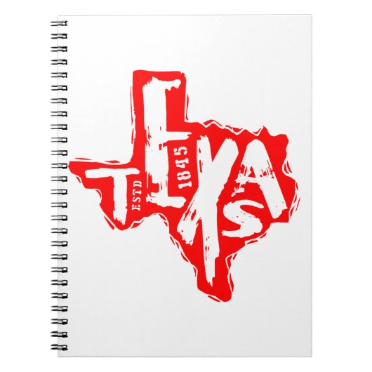 動揺してテキサス州#USAPatriotGraphics © ノートブック (正面)