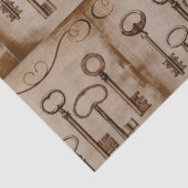 動揺してビクトリアンヴィンテージアンティーク鍵 薄葉紙 (詳細)