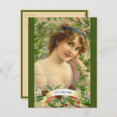 動揺してビクトリアン女 シーズンポストカード (正面/裏面)