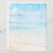 動揺してビーチスクラップブック紙 (正面)