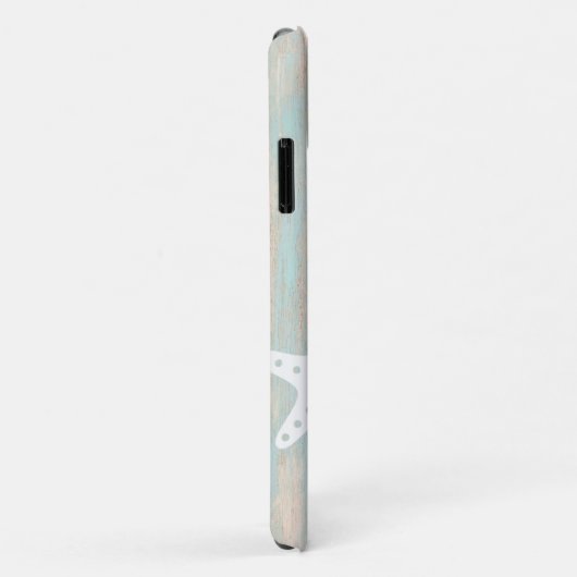 動揺してフェイクビーチウッドヒトデパーソナライズされた Case-Mate iPhoneケース (裏面/右)