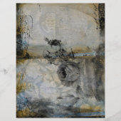 動揺してフローラの背景 (正面)