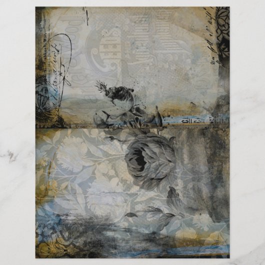 動揺してフローラの背景 (正面)