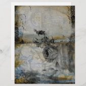 動揺してフローラの背景 (正面/裏面)